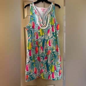 Size Large, Lilly Pulitzer cotton pullover dress